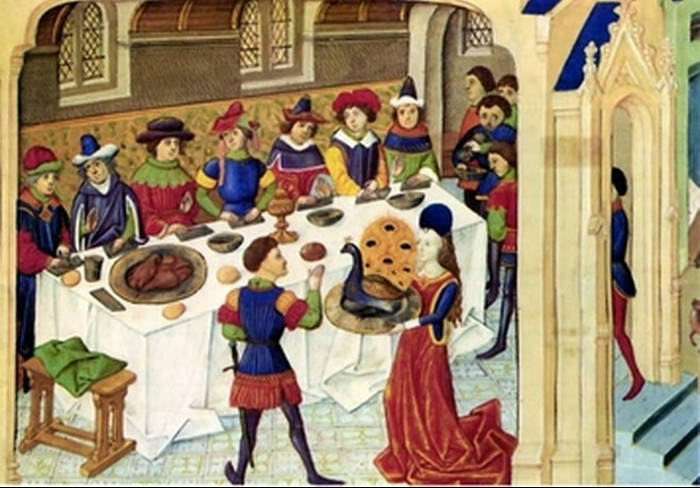 Fiestas Navidenas en la Edad Media banquete | Medievallink