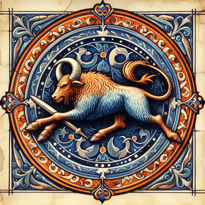 foto TAURO 1 horoscopo medieval | Medievallink